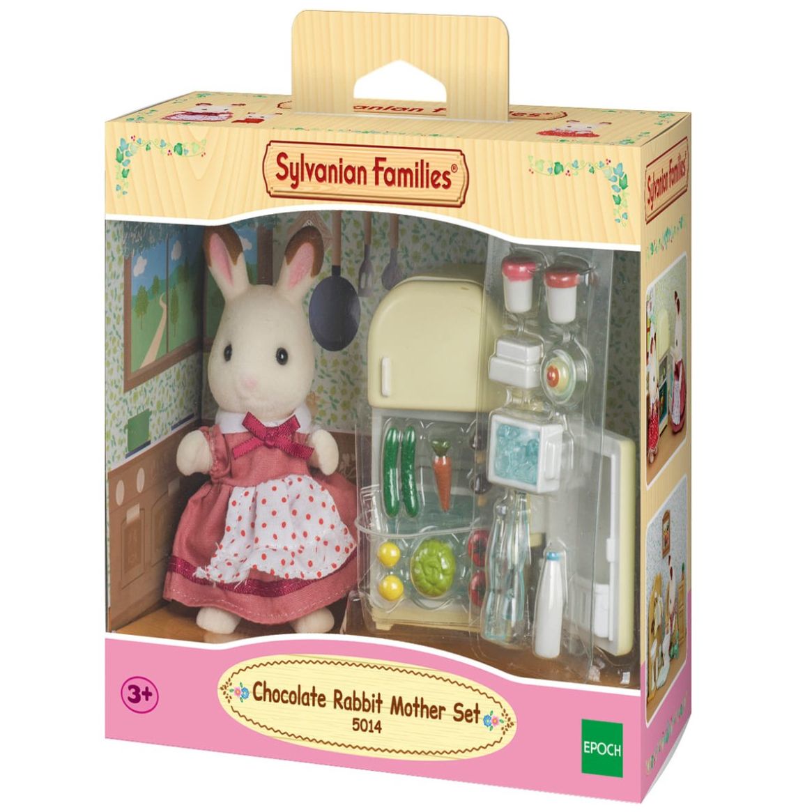 Set de Heladera Teri Conejo Chocolate Epoch