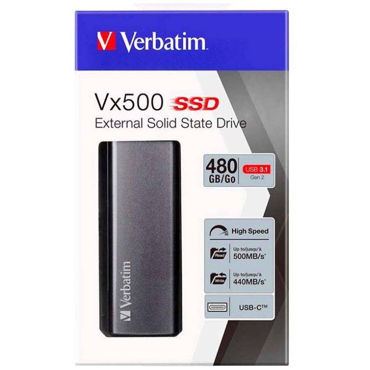 Disco Duro Sólido Verbatim 480Gb