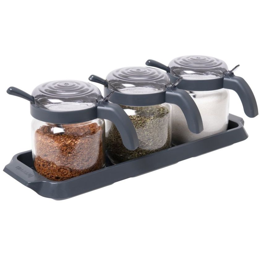 Set Frasco con Cuchara para Especias 425 Ml Herevin