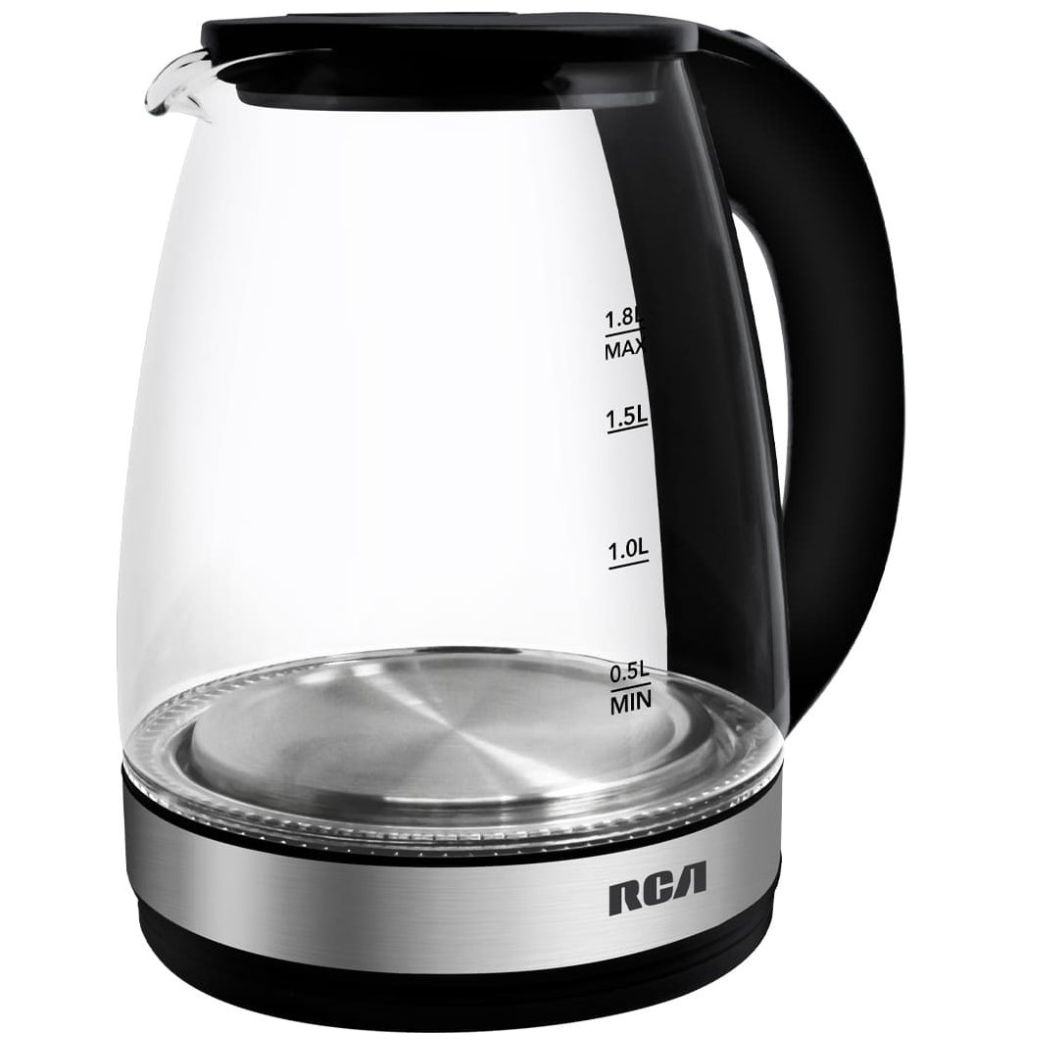 Tetera Negra de Vidrio Rca