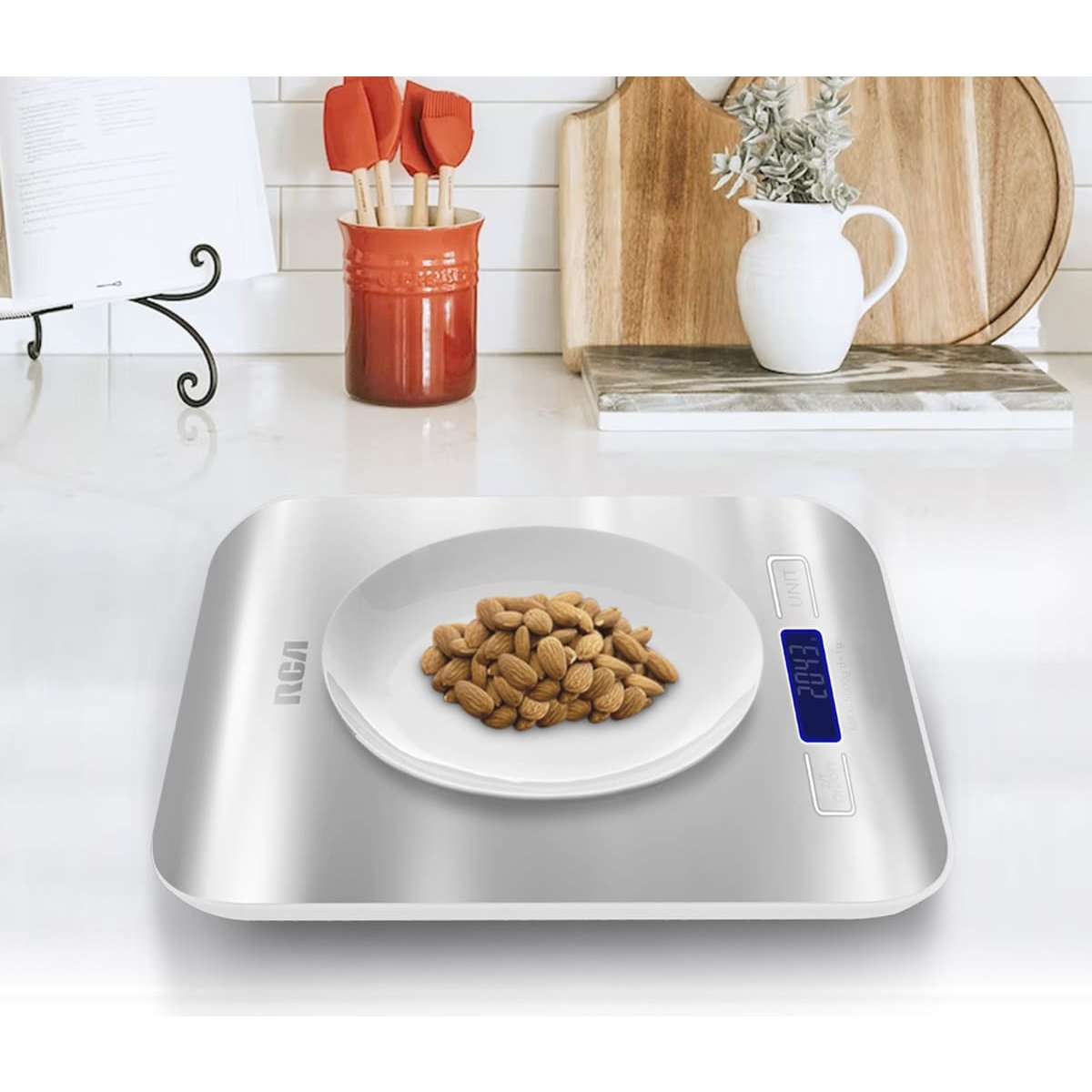 Bascula Plata para Cocina Rca