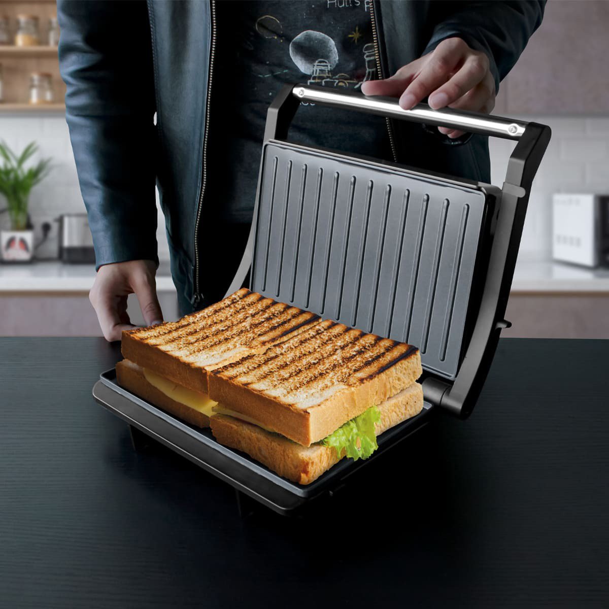 Parrilla Negra para Panini  Rca