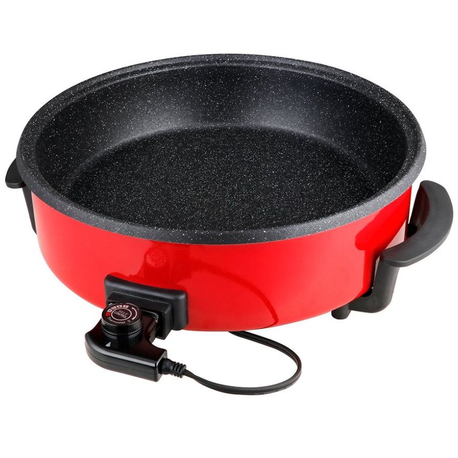 Sartén Eléctrico Rojo Bogner