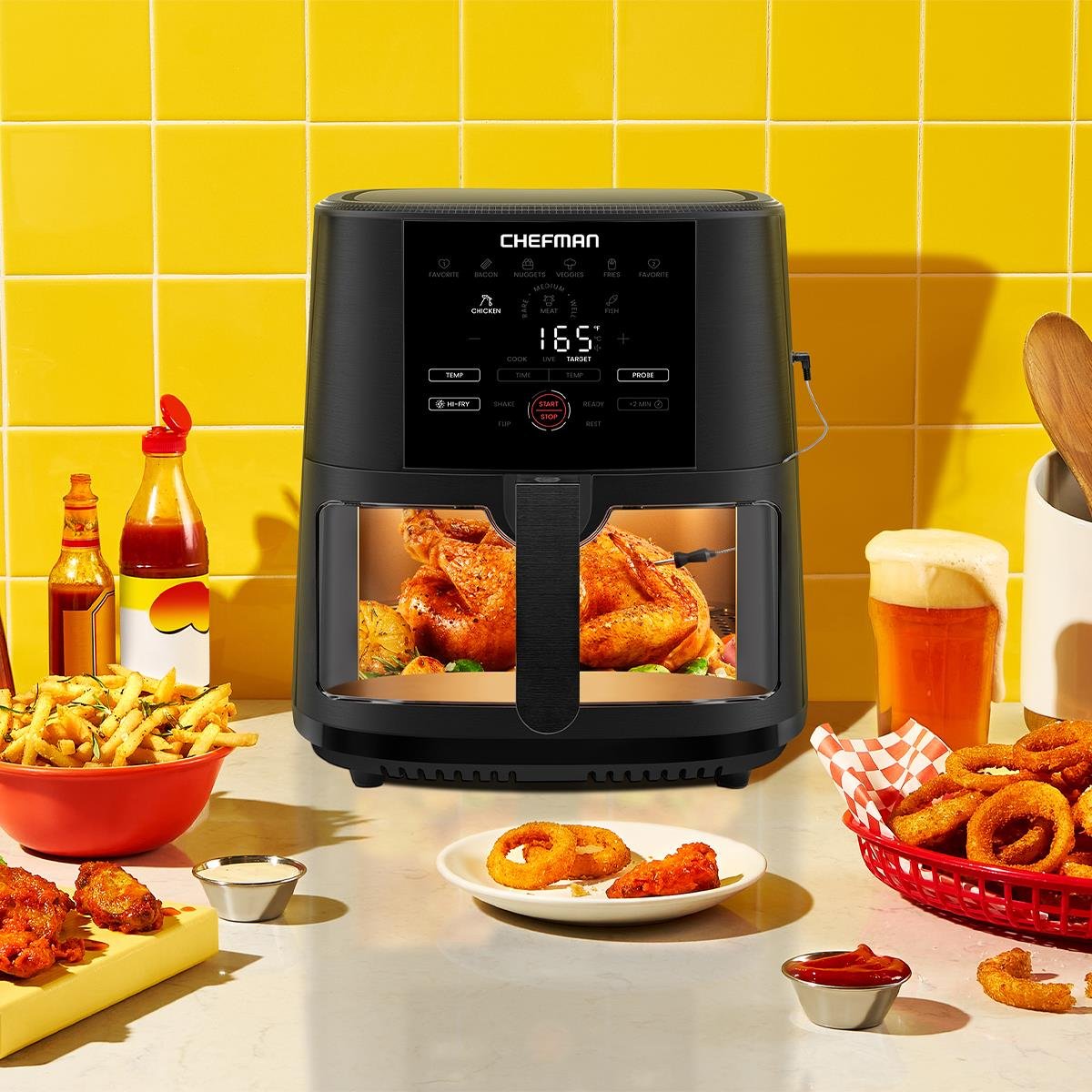 Freidora de Aire con Termómetro Chefman