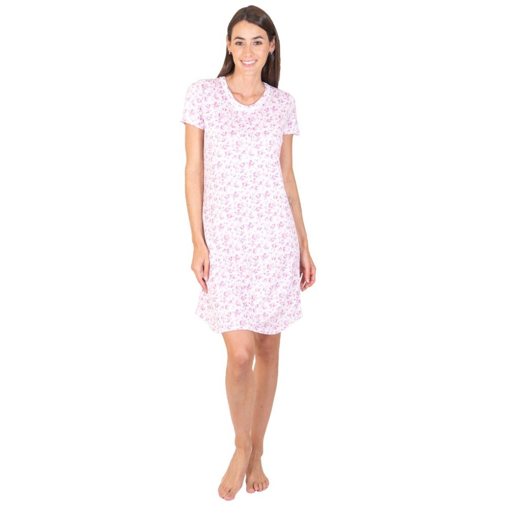 Camisón Manga Corta Escote Redondo Creaciones Parisina