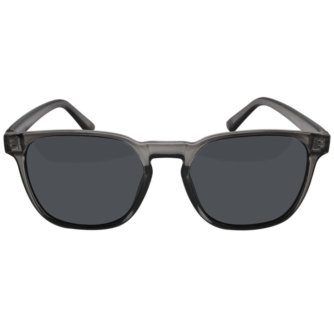 Lentes de Sol Cuadrados Pasta Gris Mica Negra Mossimo