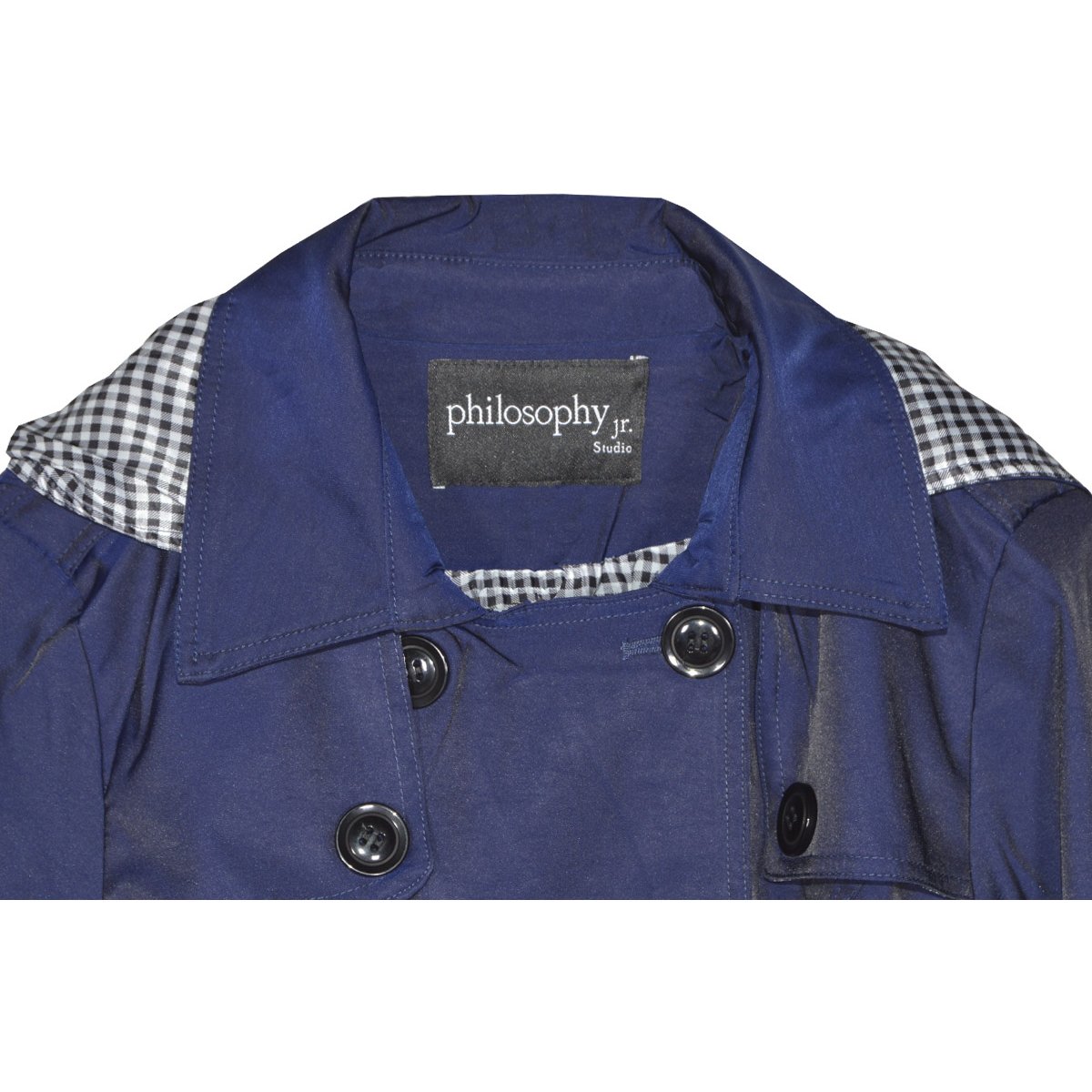 Gabardina para Mujer, con Botones y Cinturón Philosophy Jr