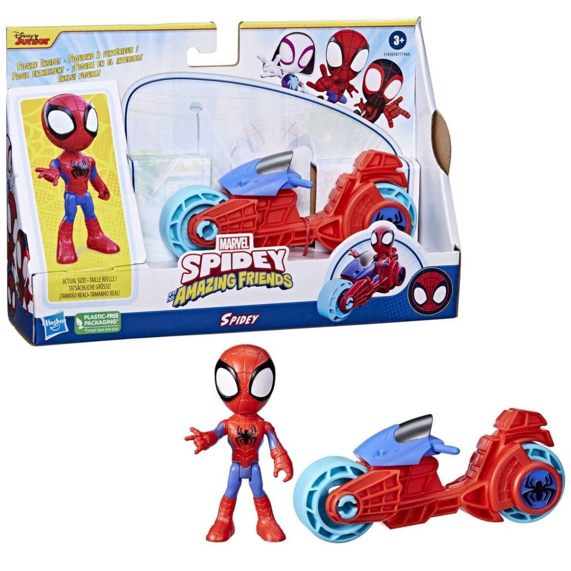 Motocicleta de Juguete Spidey Hasbro