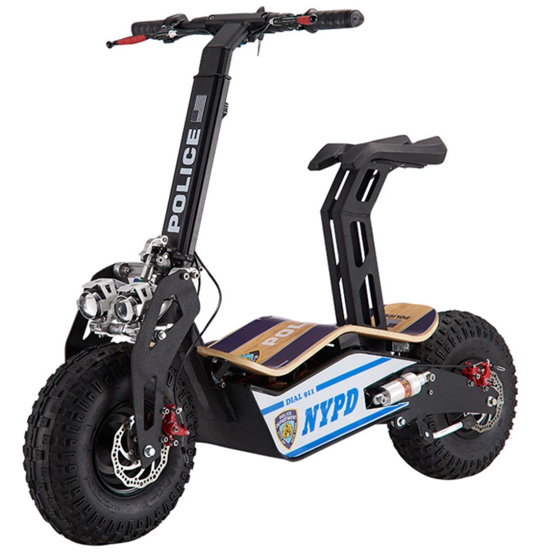 Patín Eléctrico Velocifero Mad 1600 Police 1600W