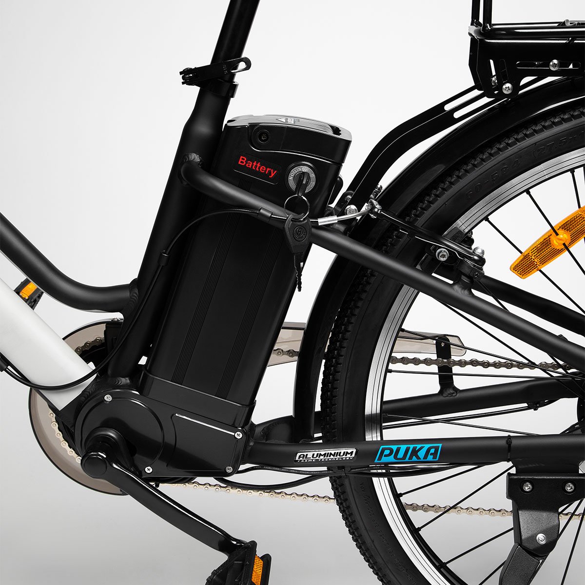 Bicicleta Eléctrica Praia Puka Black Blue 350W