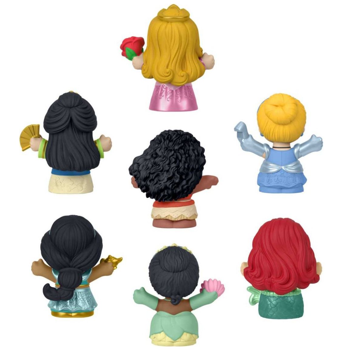 Fisher-Price Little People Figura de Juguete 7 Pk Princesas