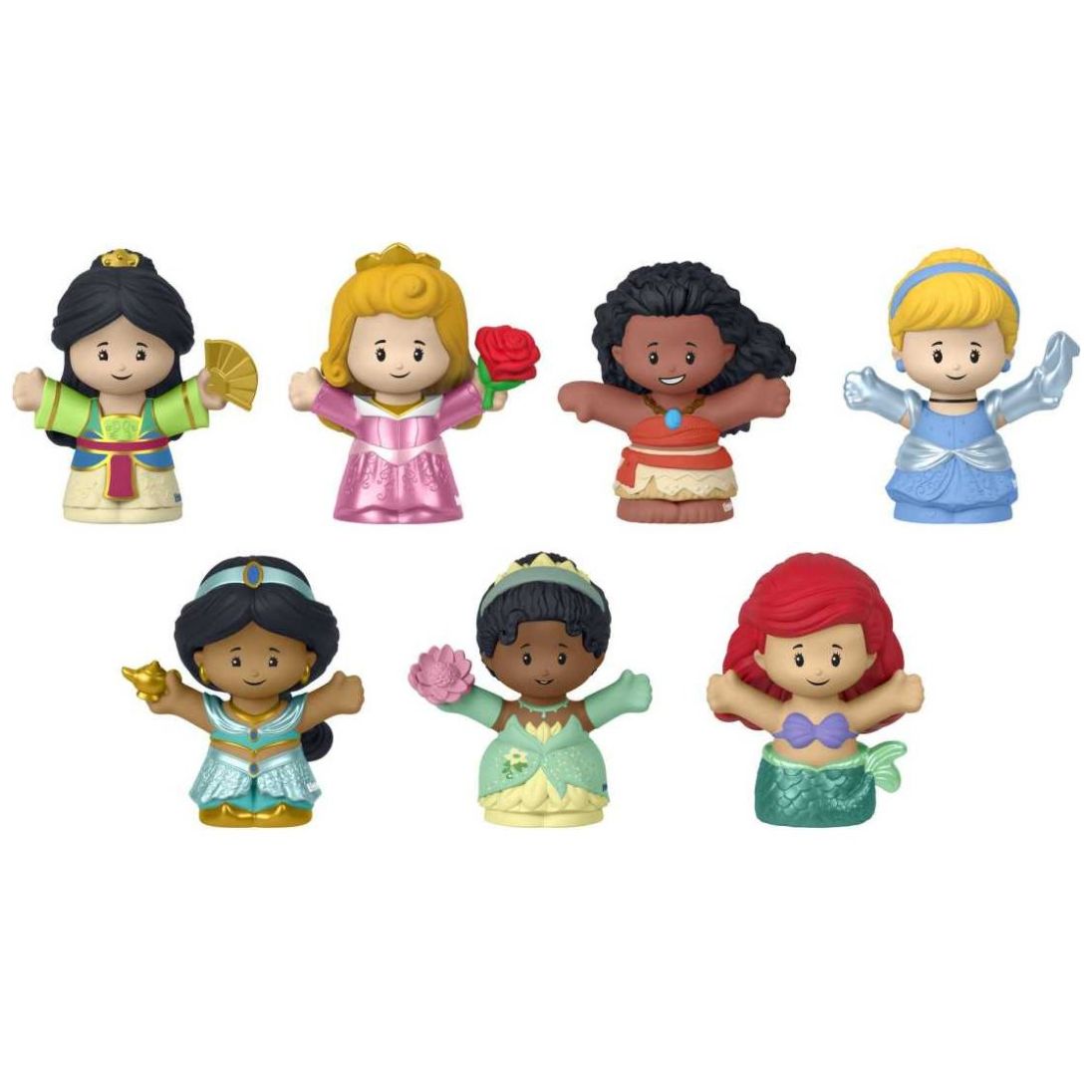 Fisher-Price Little People Figura de Juguete 7 Pk Princesas