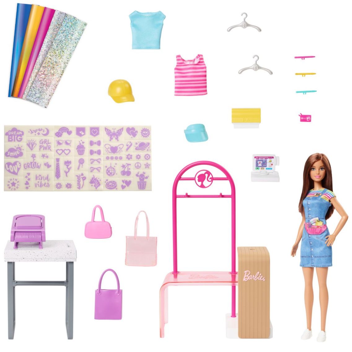 Barbie Profesiones Set de Juego Diseñadora de Modas