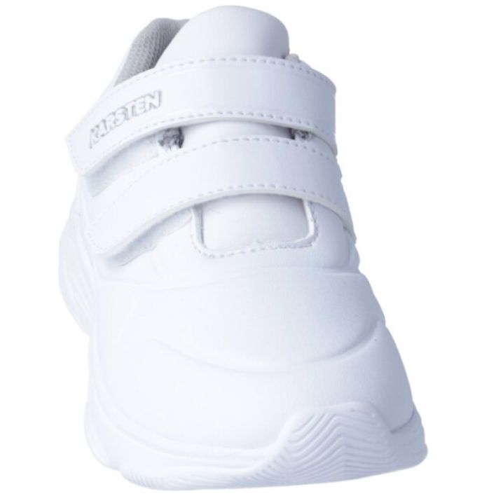 Tenis Escolar con Velcro 22-24 Blanco Karsten para Niño