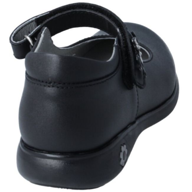 Zapato Escolar con Velcro 22-24 Negro Karsten para Niña
