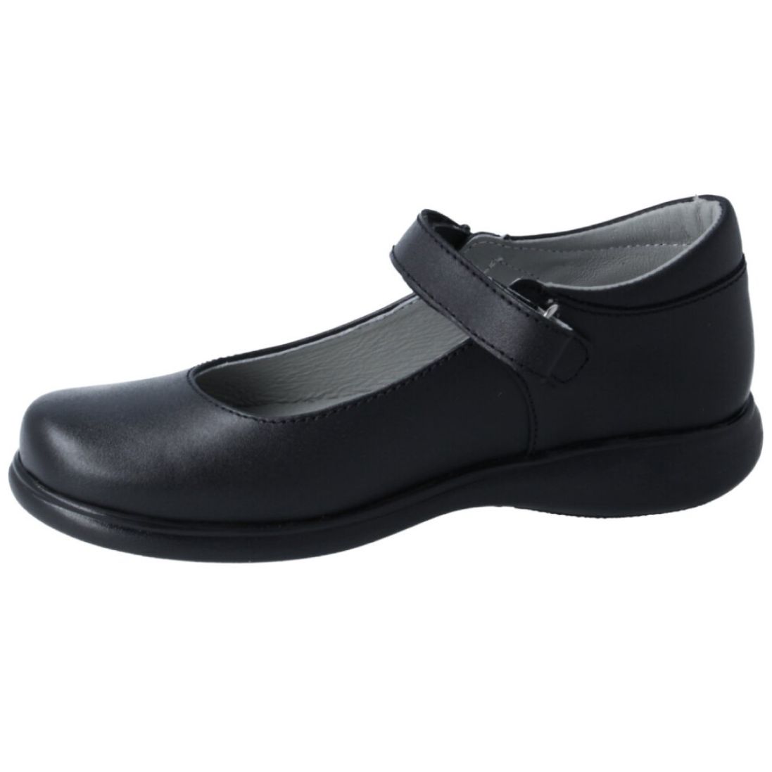 Zapato Escolar con Velcro 22-24 Negro Karsten para Niña