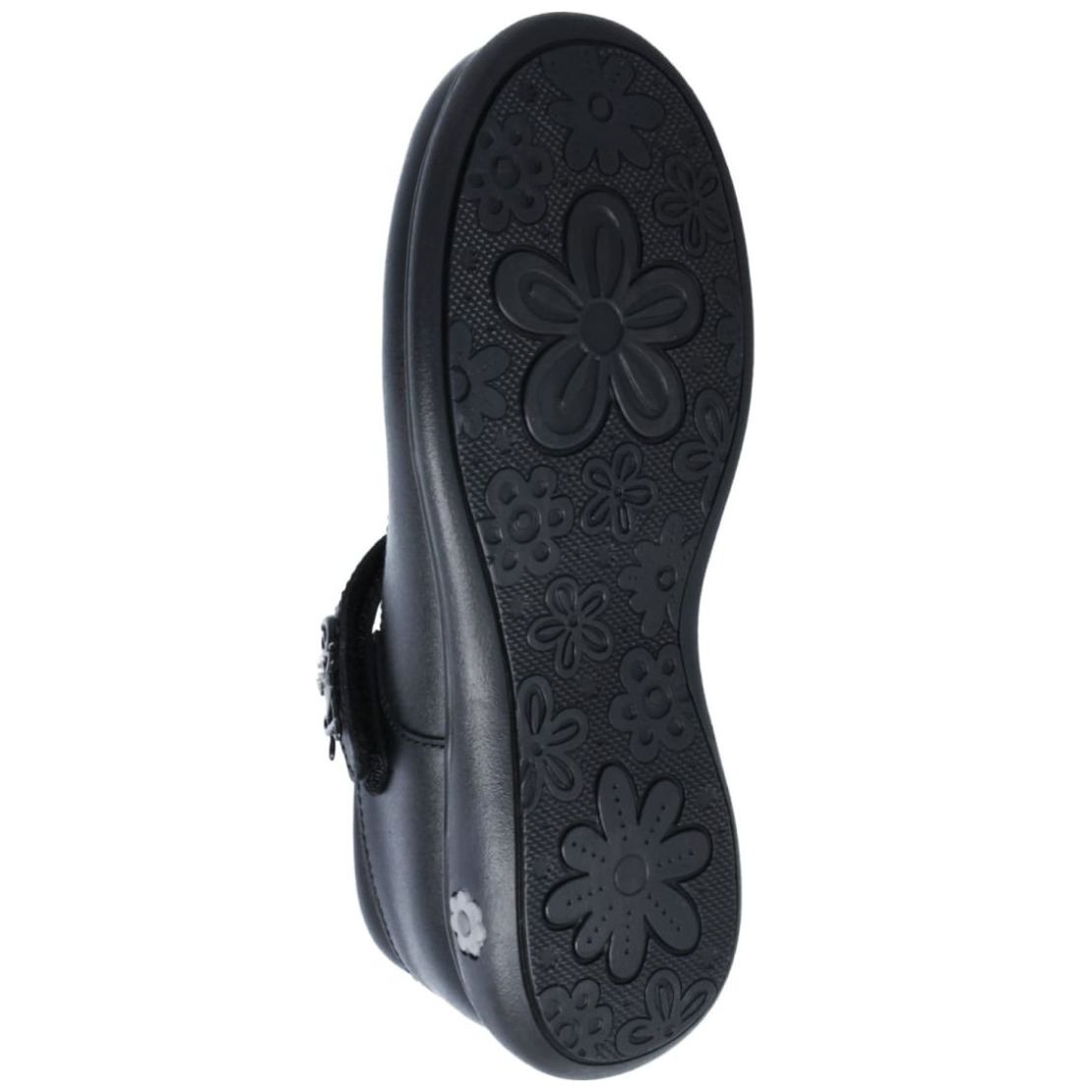 Zapato Escolar con Velcro 22-24 Negro Karsten para Niña