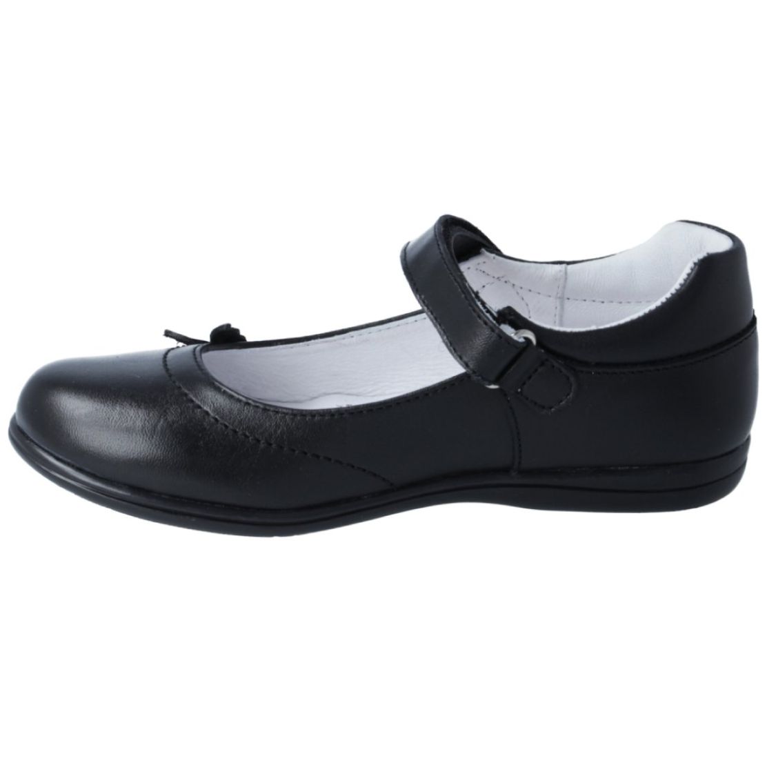 Zapato Escolar con Velcro 15-17 Negro Karsten para Niña