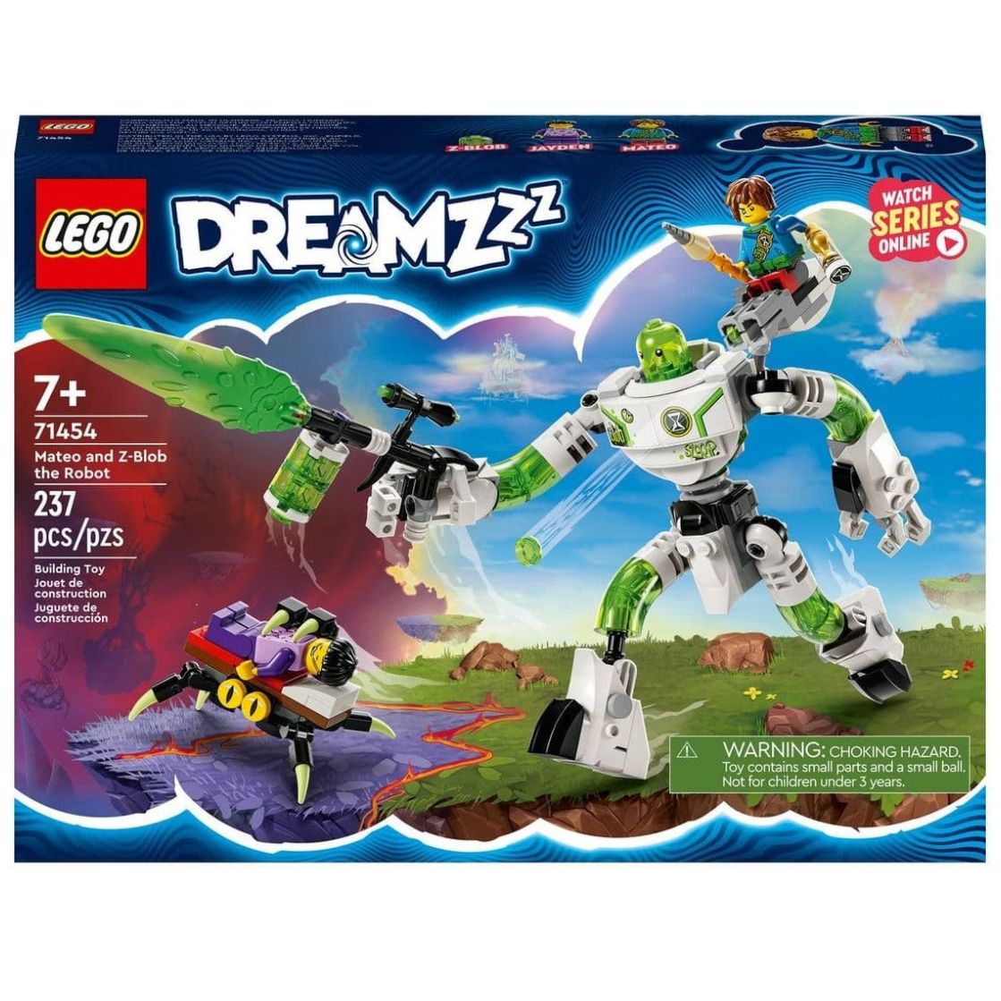 Lego Mateo y Z- Blob Robot