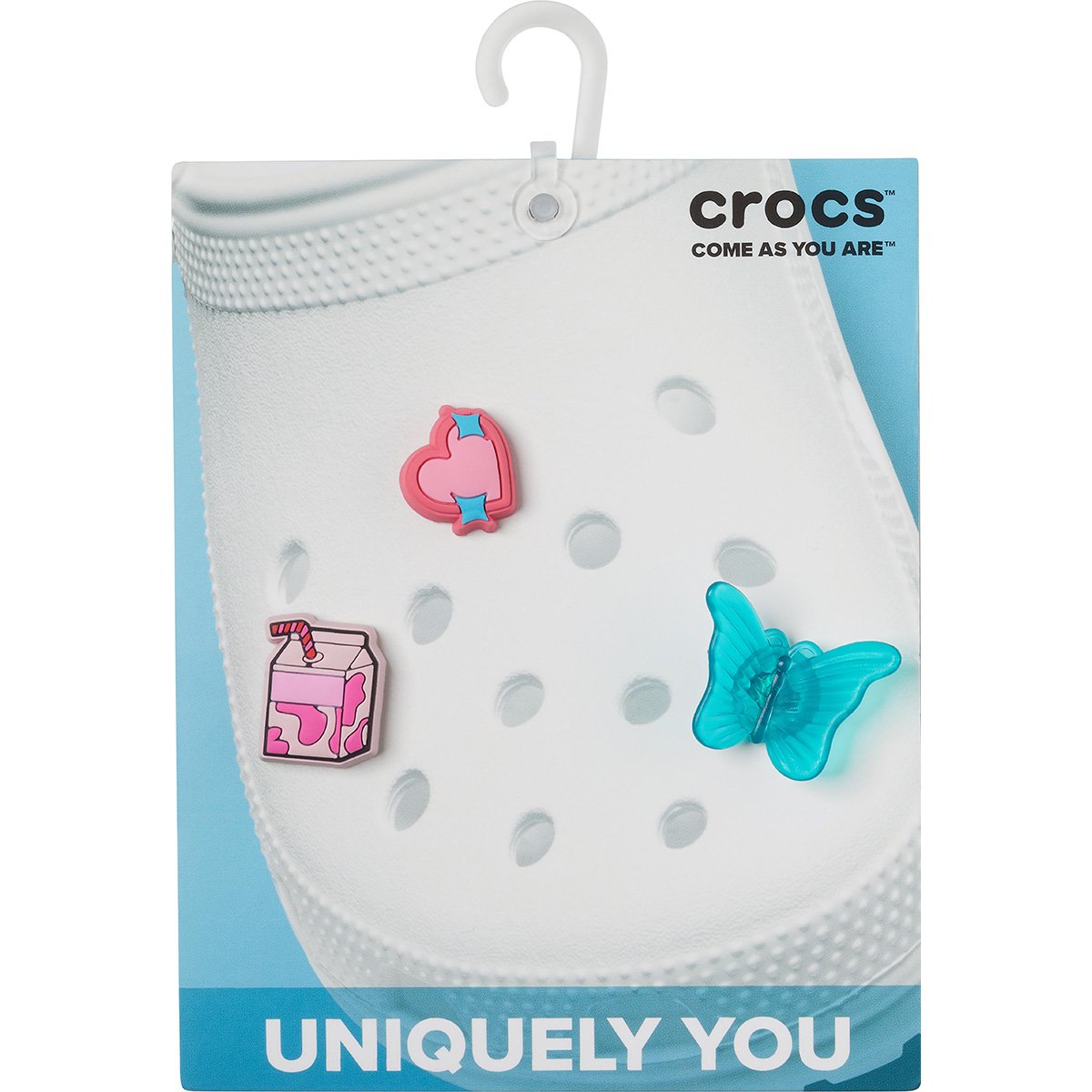Kit Jibbitz Pink Blue Pin 3 Pack Colores Crocs
