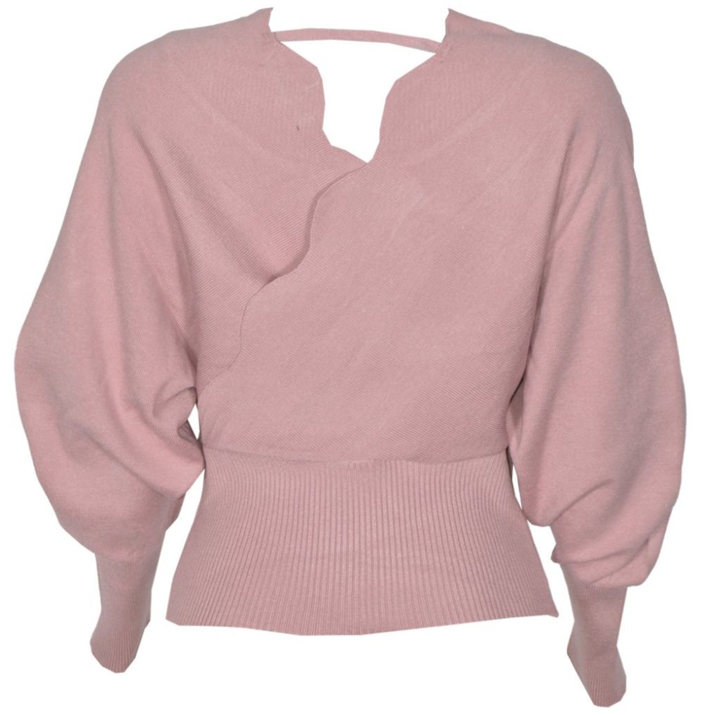 Suéter para Mujer, Frente Cruzado y Abertura en Espalda Philosophy