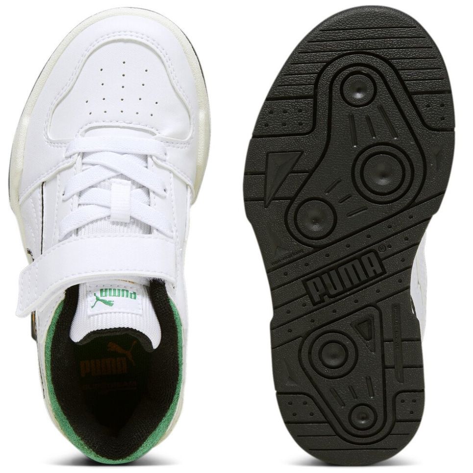 Tenis Slipstream Bball 17-21 Blanco Puma para Niño