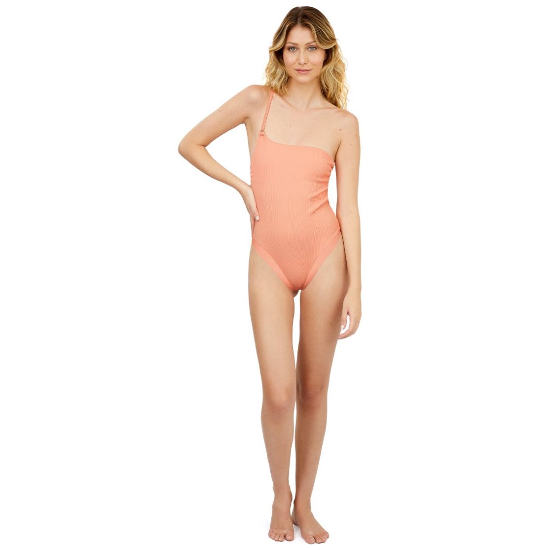 Traje de Baño Maillot Silueta un Hombro Kibys