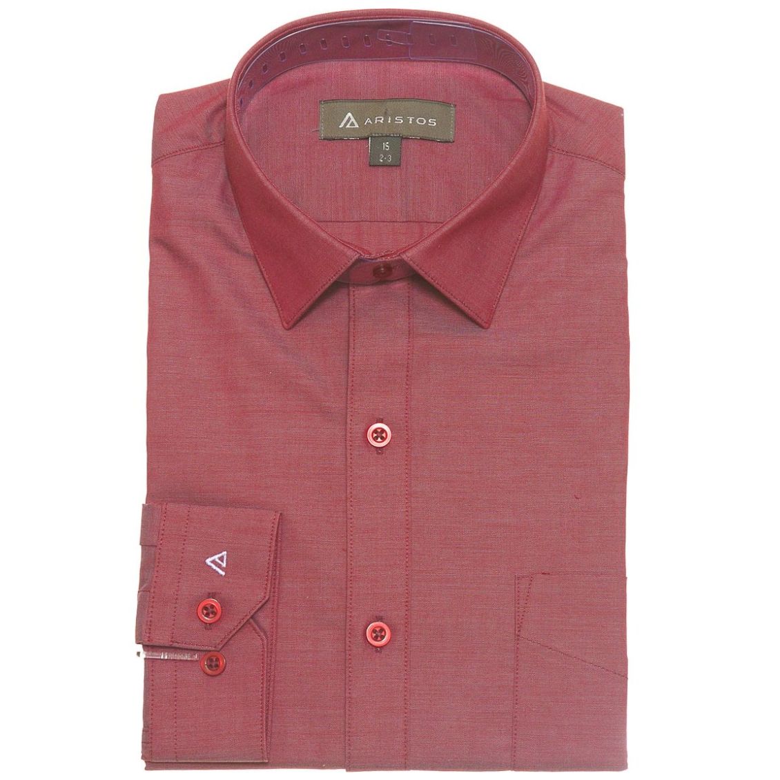 Camisa de Vestir Slim Fit para Hombre Aristos