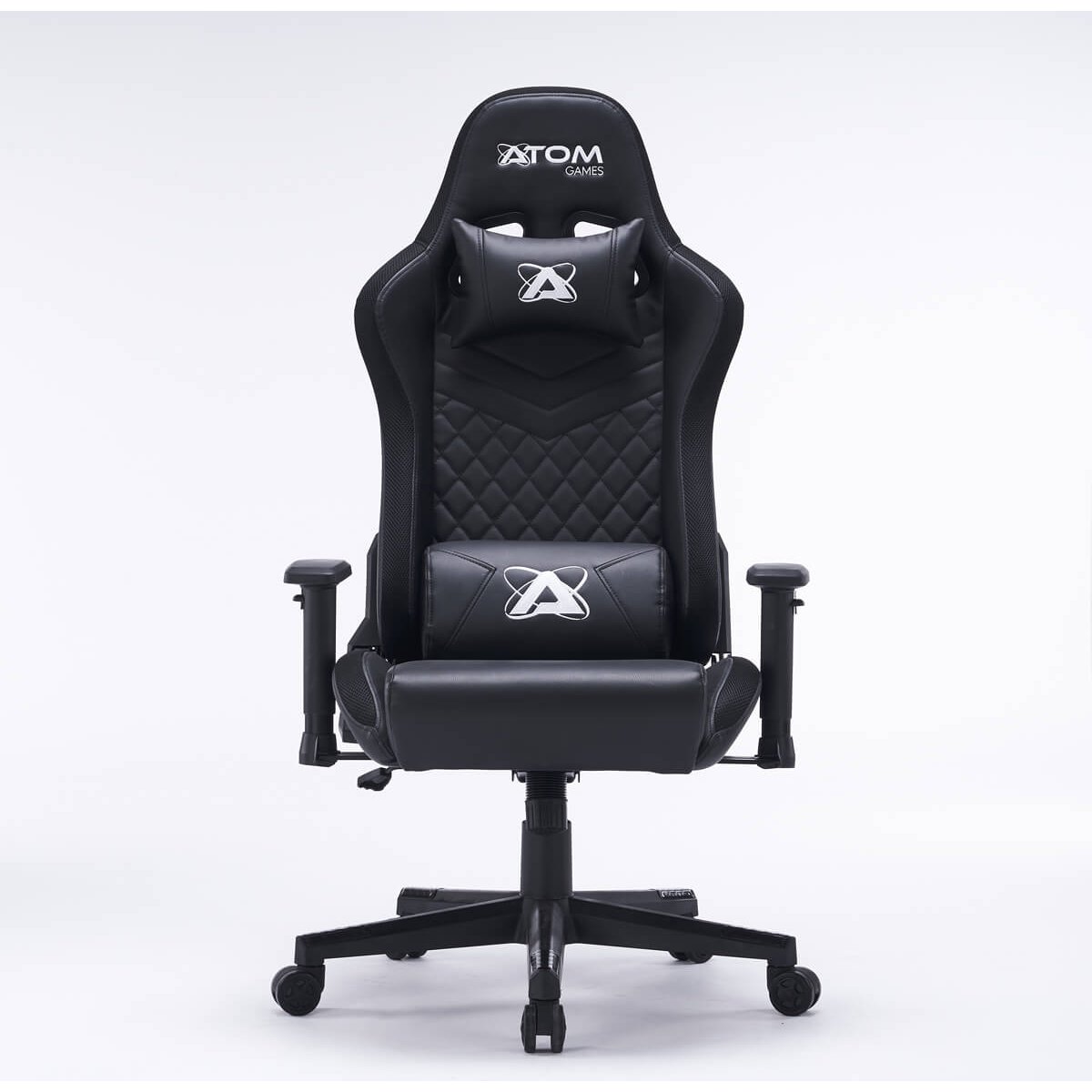 Silla Gamer Rgb Atom Games Negra