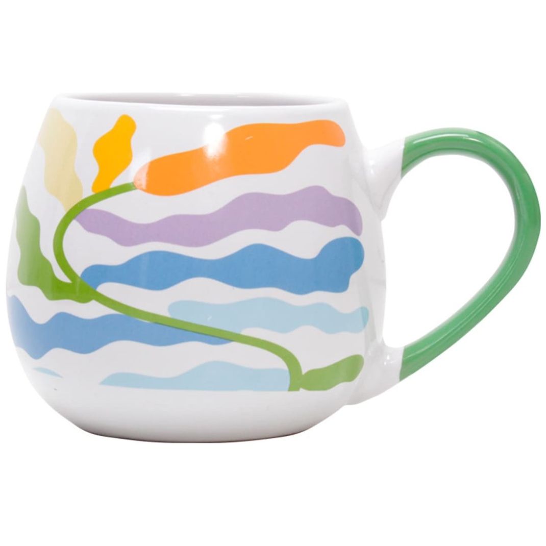 Crown Baccara Juego Tazas Ceramica para Cafe y Te multicolor, 500