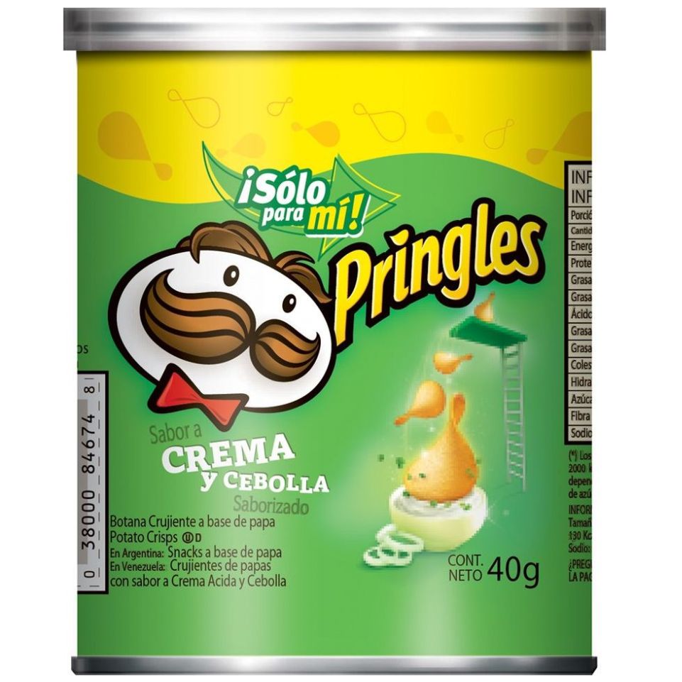 Pringles Crema Cebolla de 40 Gramos