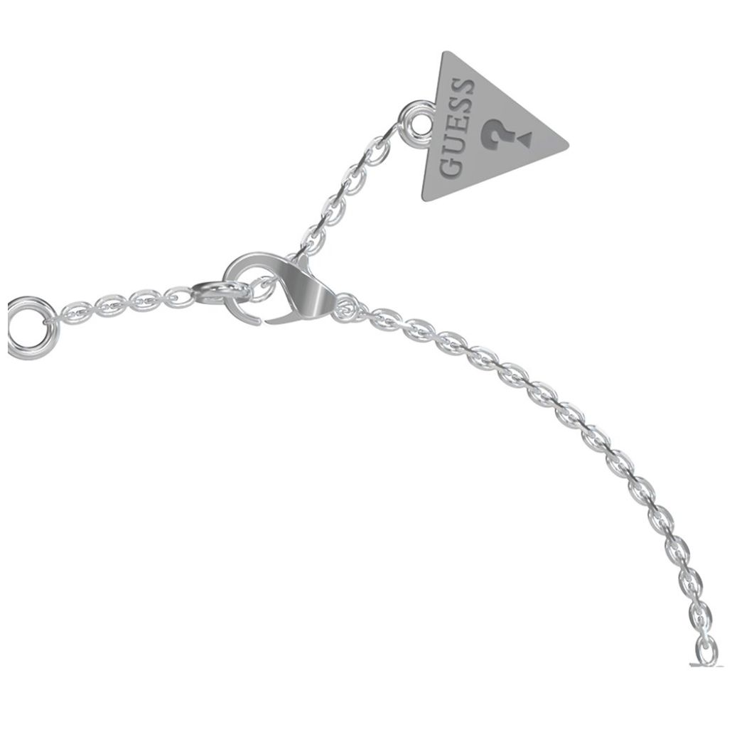 Pulsera Guess Dama Lovely Guess de Acero Inoxidable en Tono Plateado