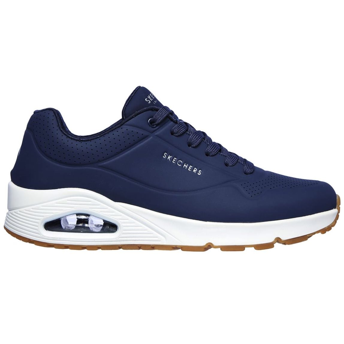 Tenis Street uno Stand On Air Azul Skechers para Hombre