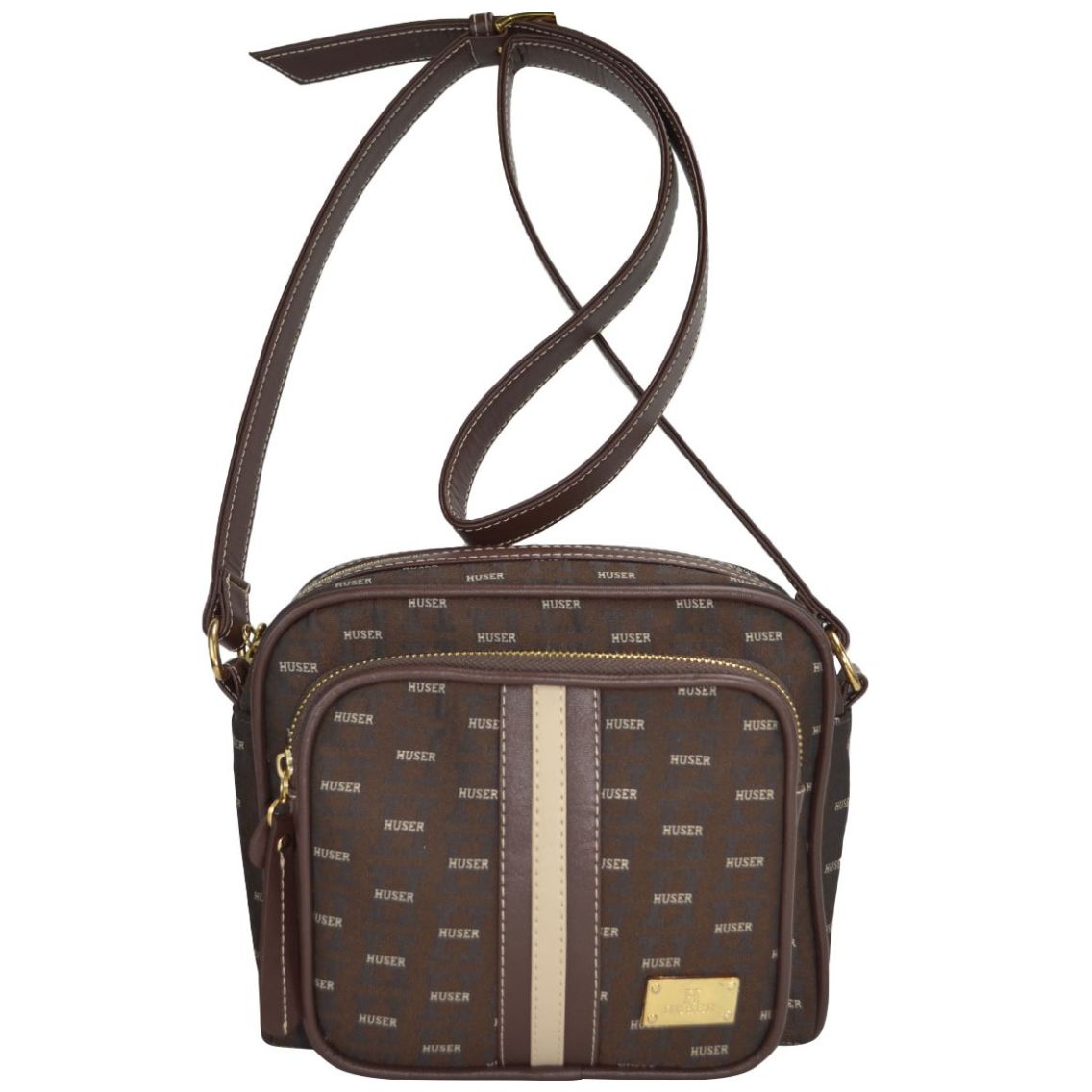 Bolsa Huser Tipo Crossbody Moka Mod. M2B2304Mo