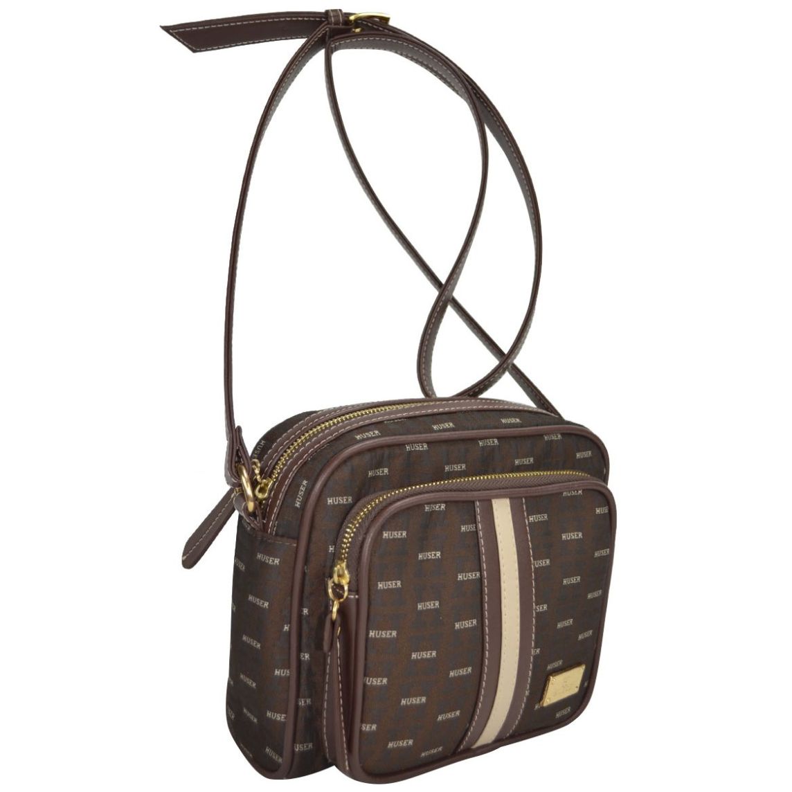 Bolsa Huser Tipo Crossbody Moka Mod. M2B2304Mo