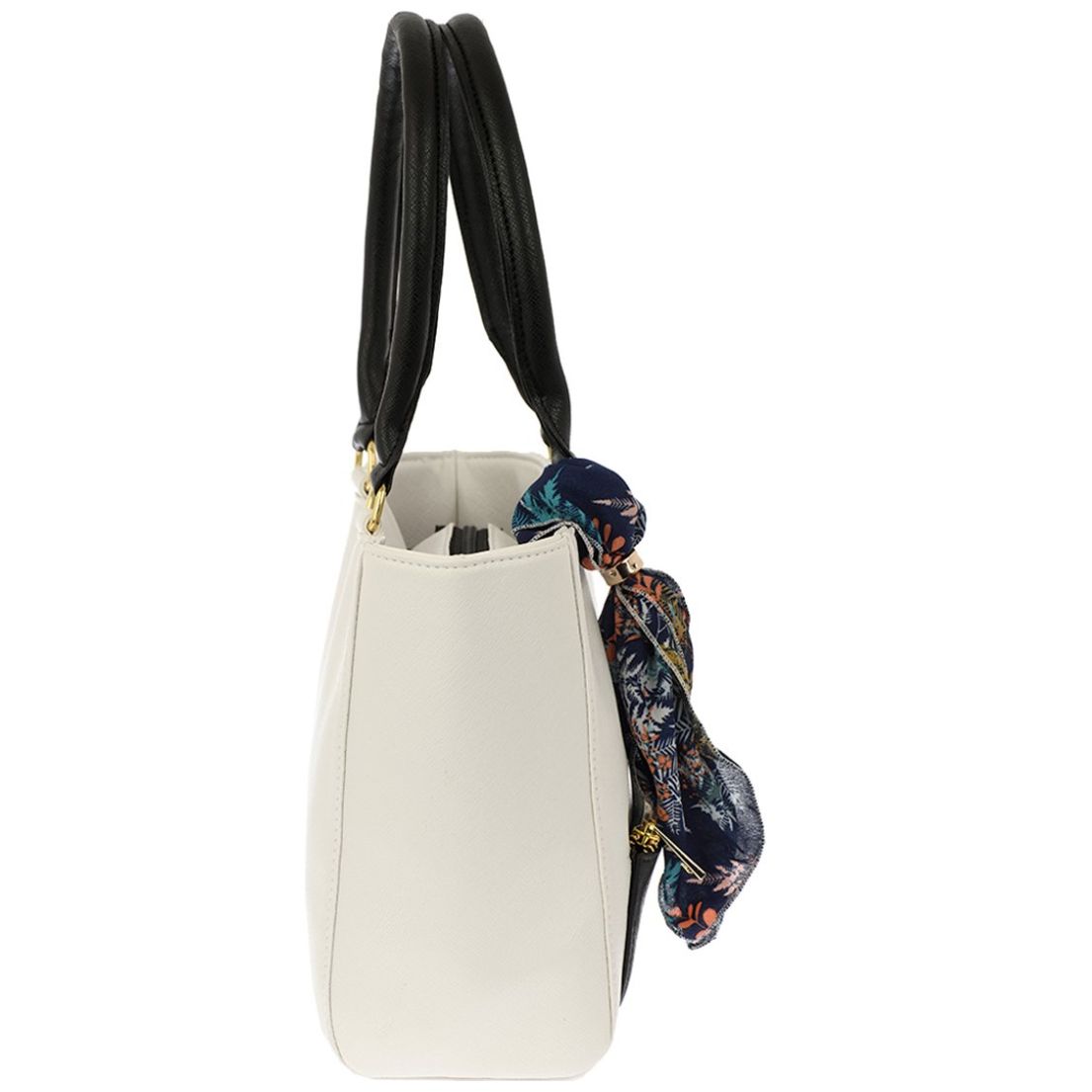 Bolso Tote Negro/blanco Lover