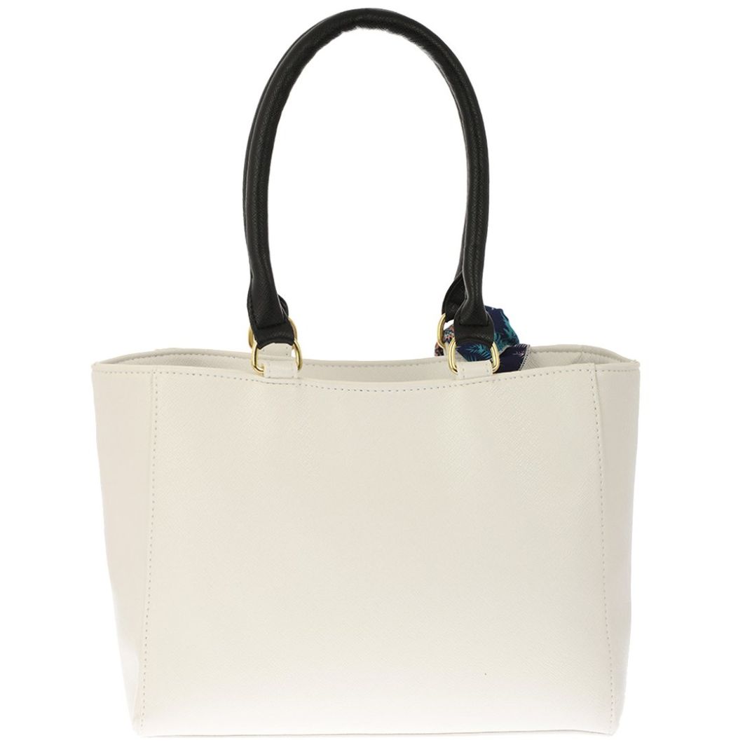 Bolso Tote Negro/blanco Lover