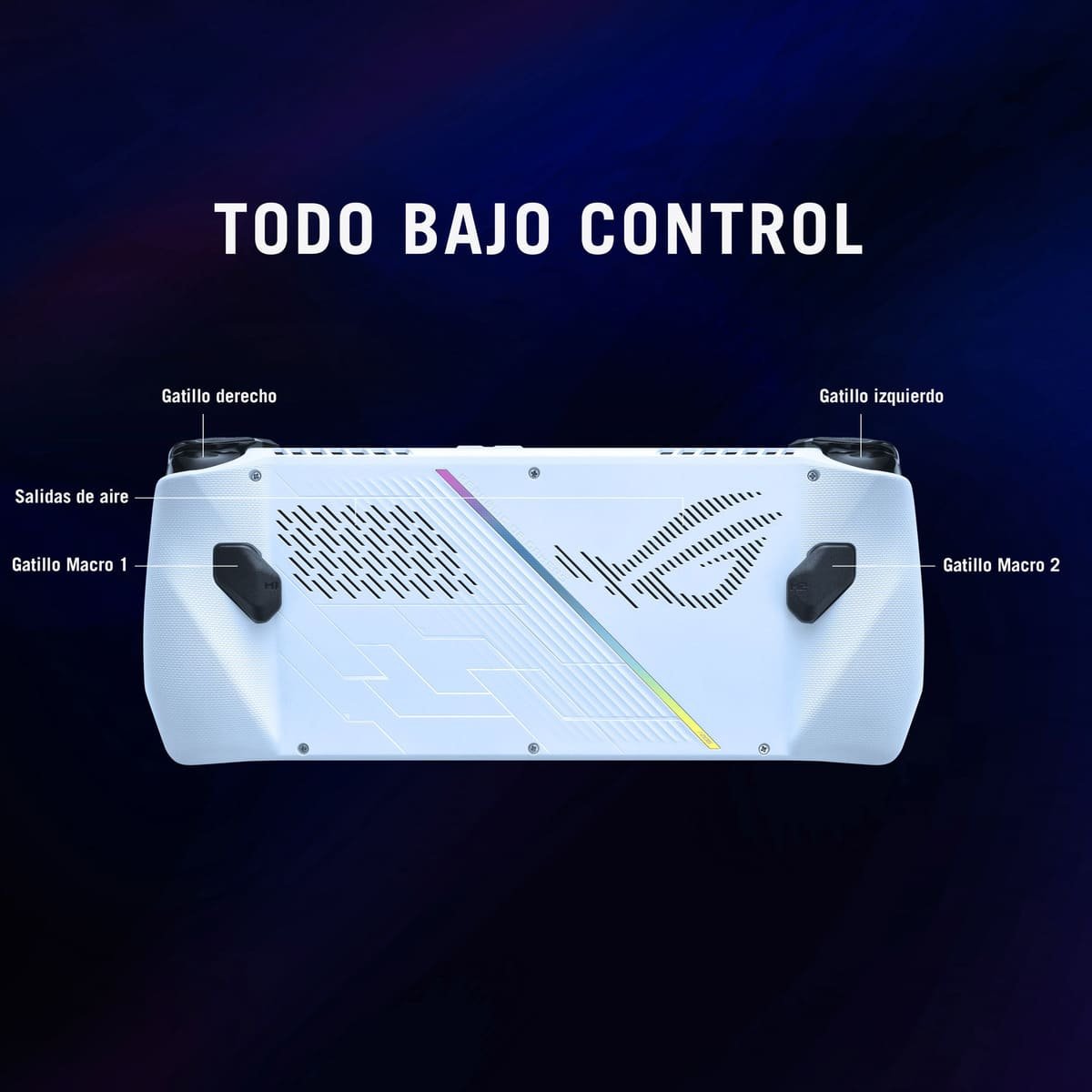 Consola Gamer Asus Rog Ally Rc71L-Nh001W R Z1 16 512