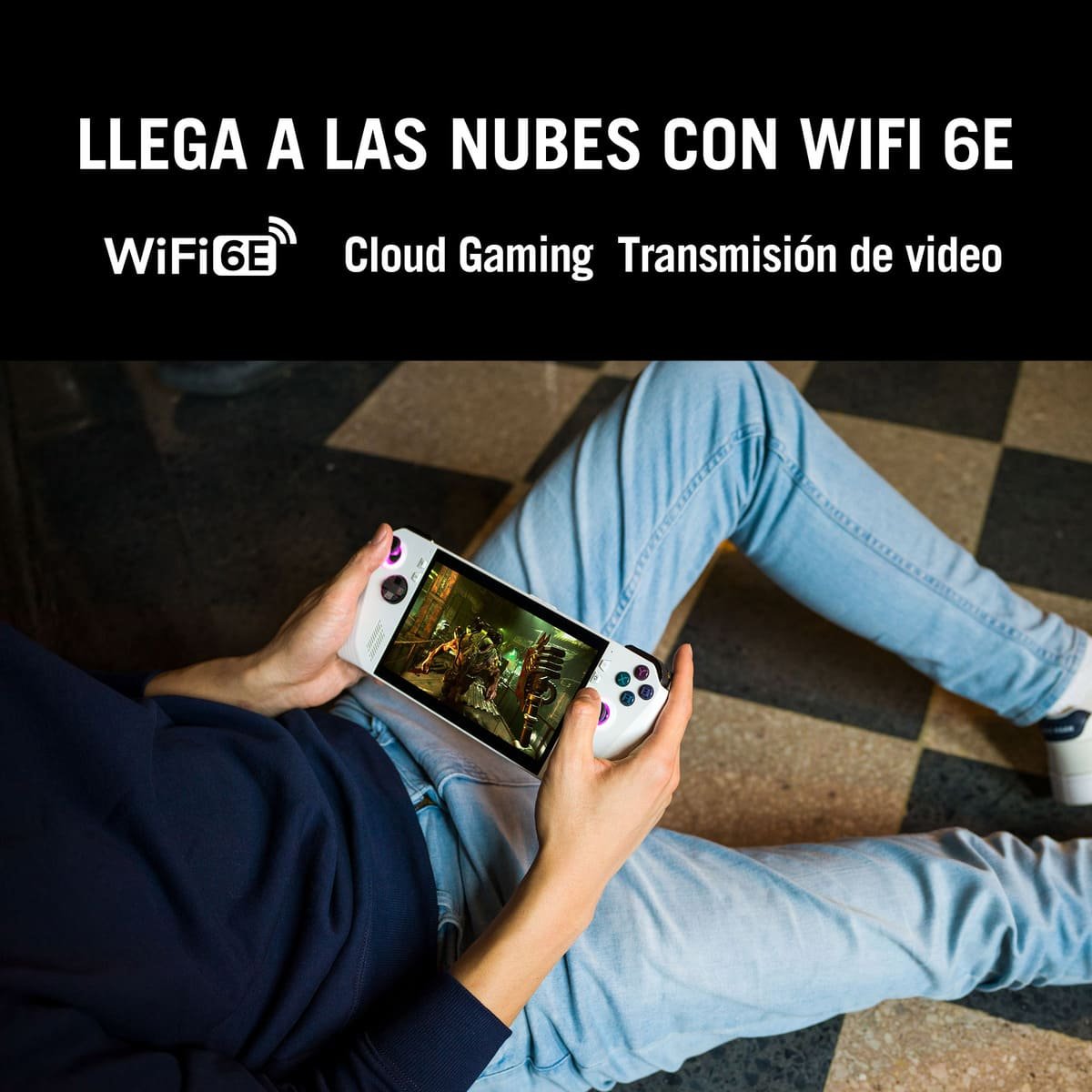 Consola Gamer Asus Rog Ally Rc71L-Nh001W R Z1 16 512