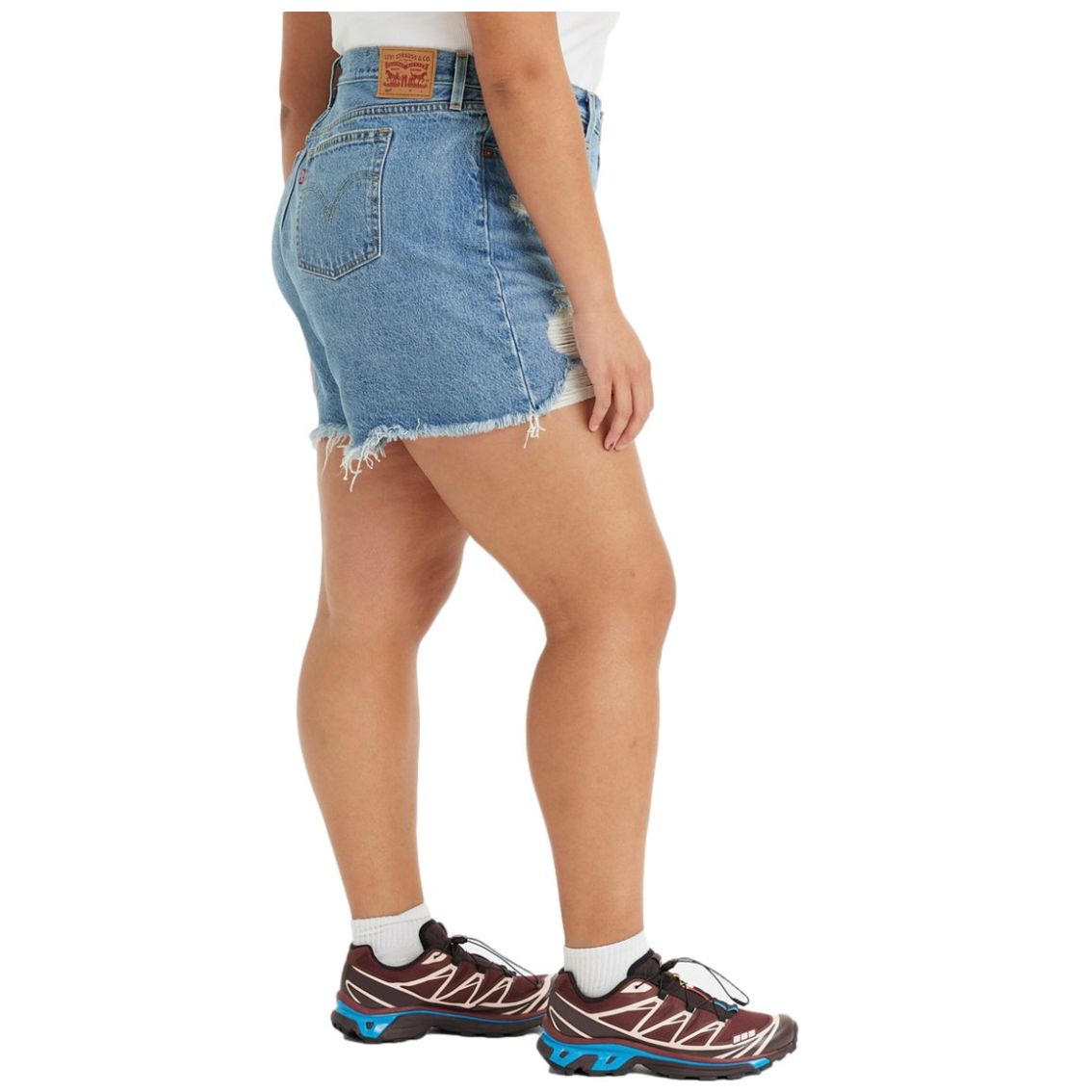 Levi's® 501® Short de Mezclilla Original High-Rise para Mujer Curvy