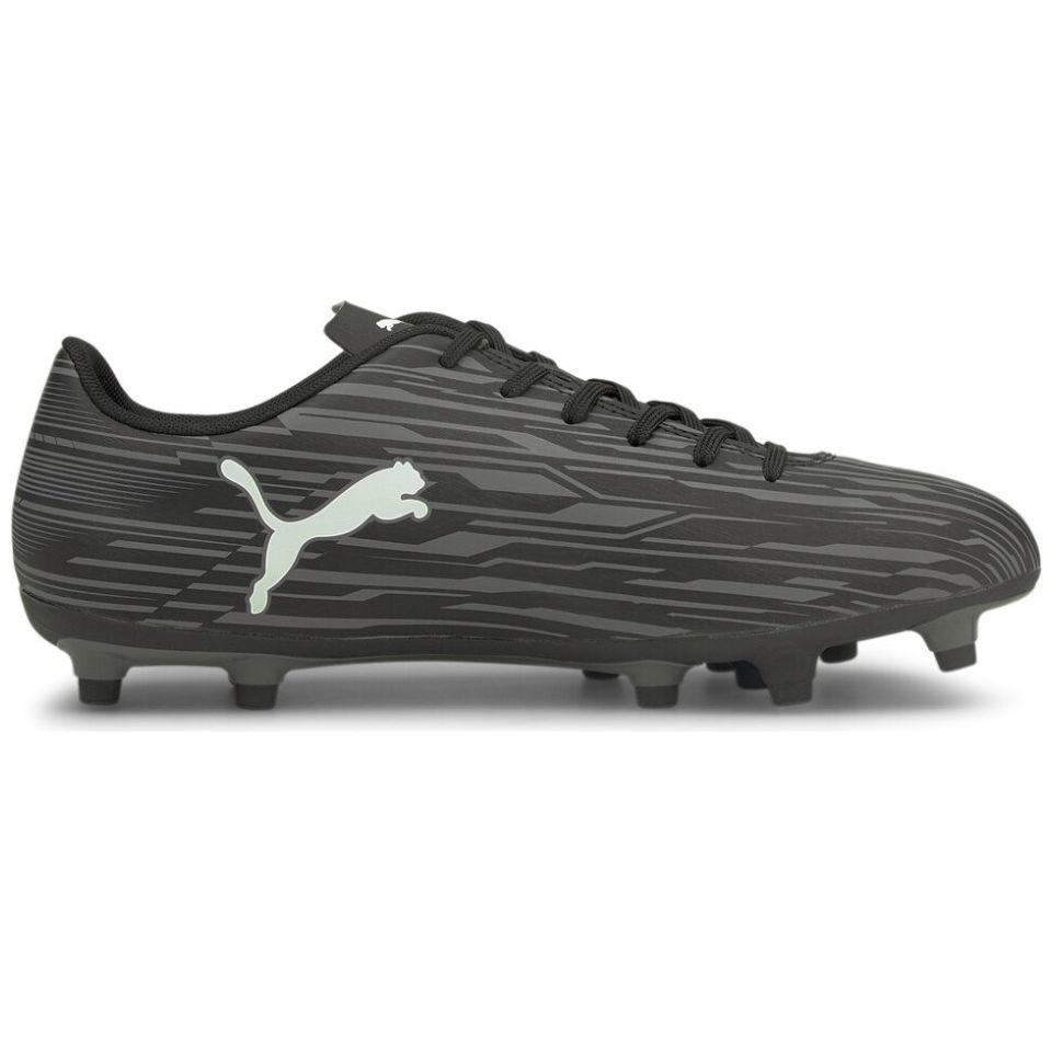 Puma Rapido III AG - Negro - Botas Fútbol Niños