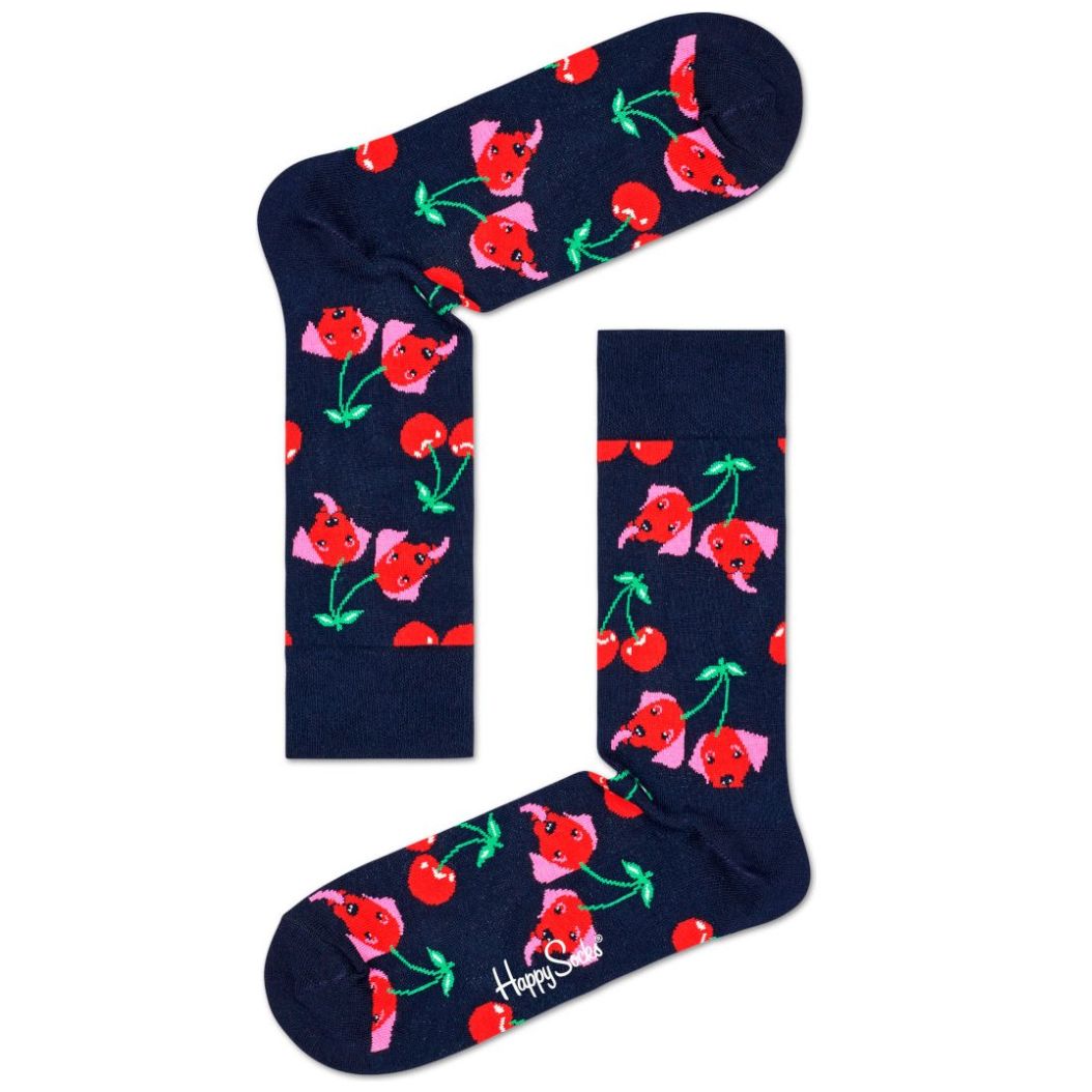 Calcetín Cereza Perros Happy Socks para Hombre