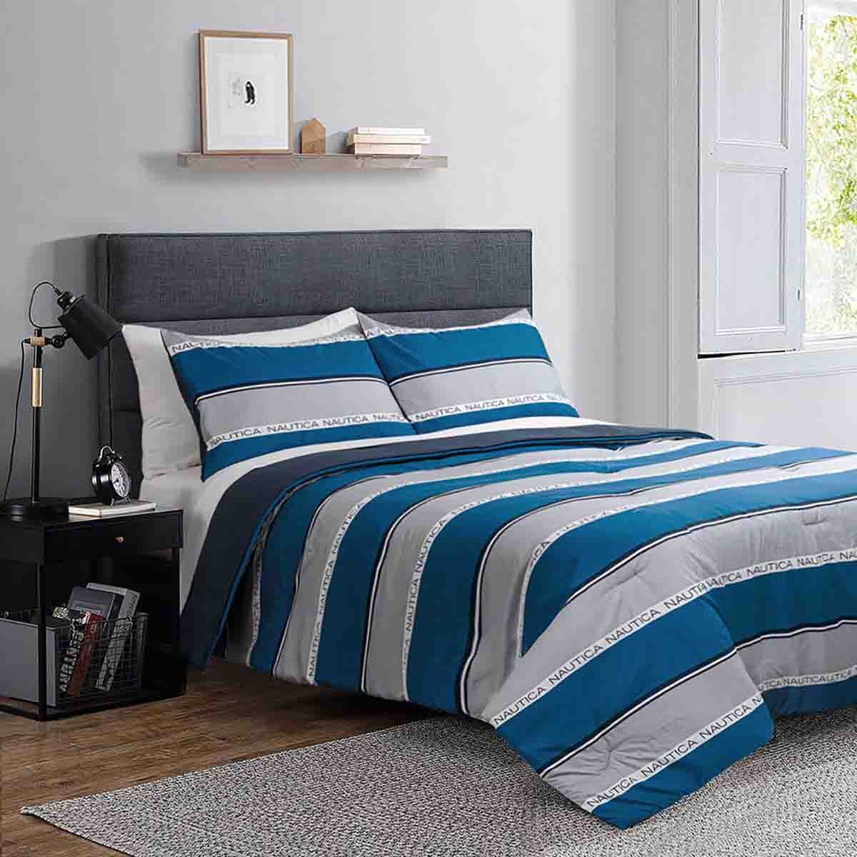 Edredón Belcasblue2 Nautica - Matrimonial/queen Size
