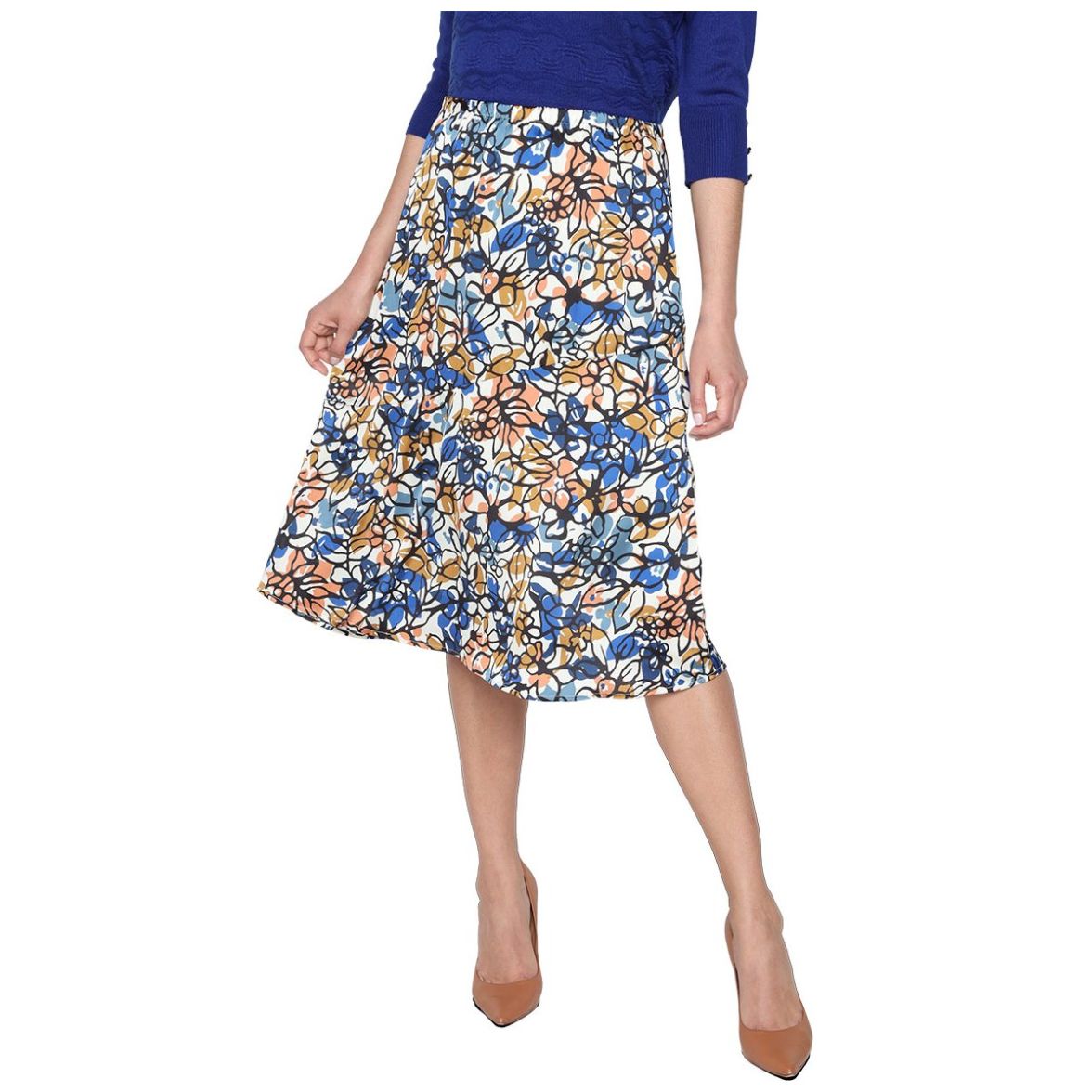 Falda Corte en Ruedo Nottingham Vitos para Mujer