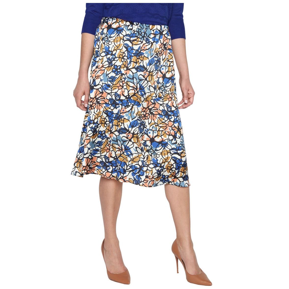 Falda Corte en Ruedo Nottingham Vitos para Mujer