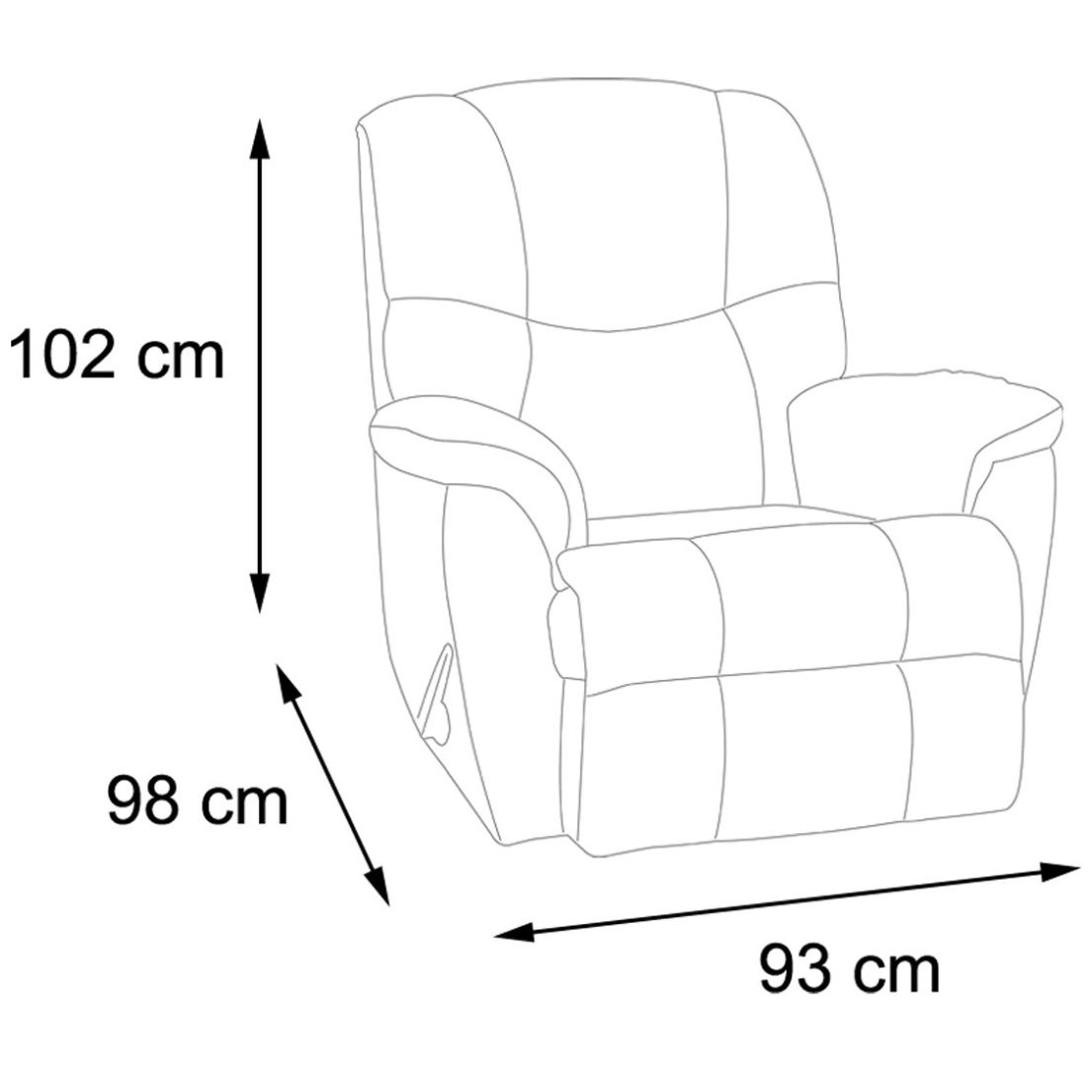 Reclinable con Masaje Tucson Índigo Distinción