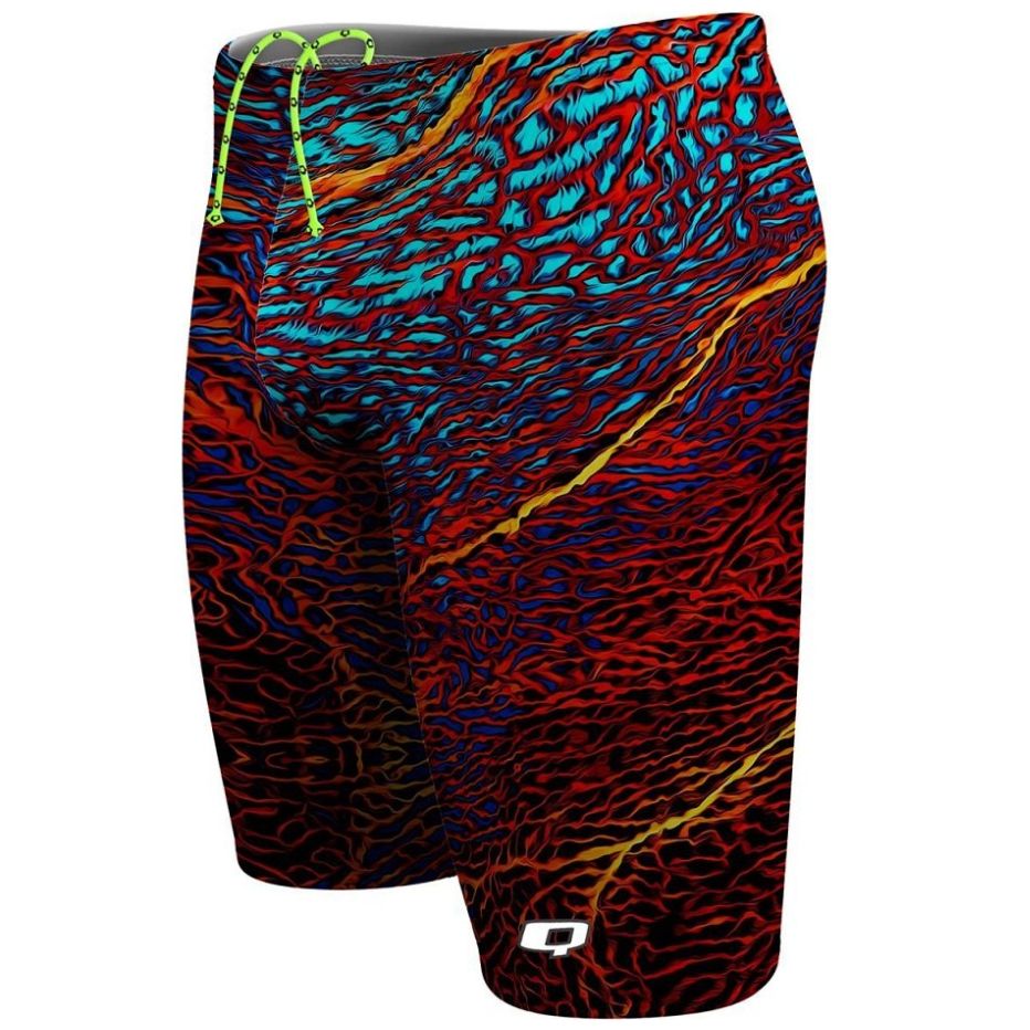 Traje de Baño Pbt Sublimado Jammer Rojo Aqua Zone - para Hombre