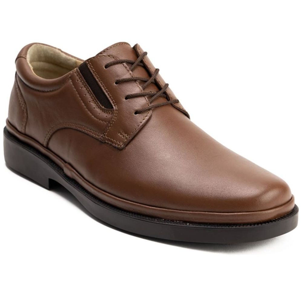 Zapato en Piel de Vestir Café Claremont para Hombre