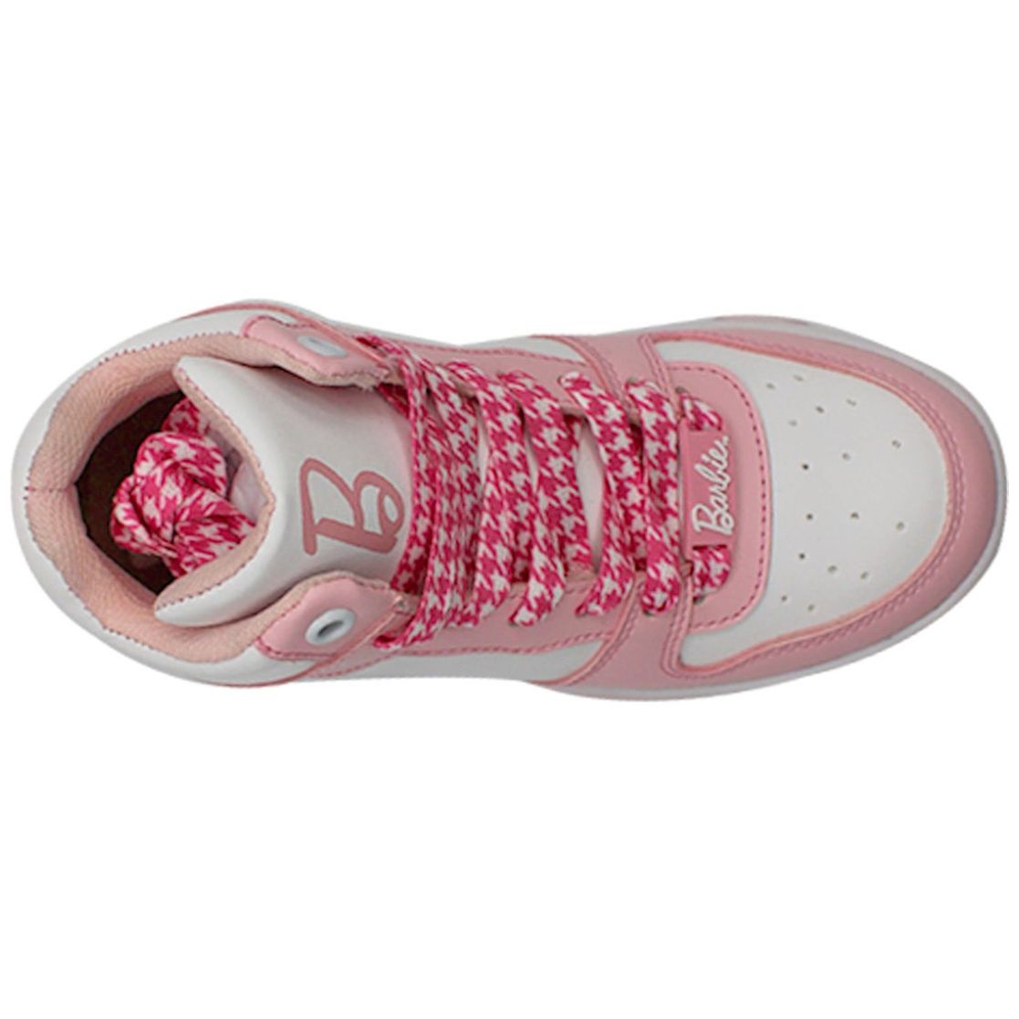 Tenis Bota Agujeta 18-21 Rosa Barbie