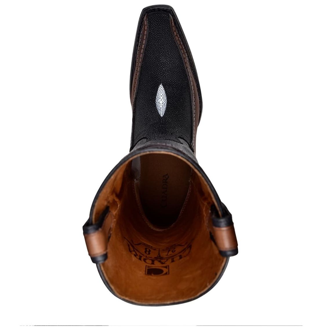 Bota Mantarraya en Piel Café Cuadra para Hombre